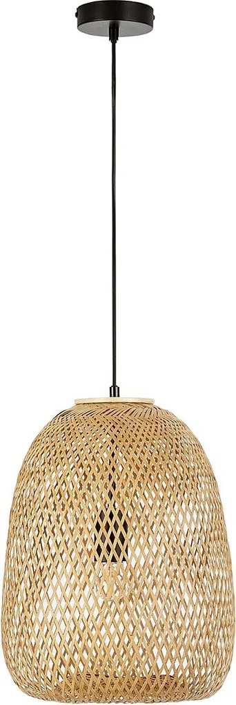 Zawieszenie kolumny Yumei z bambusa, średnica 30 cm.