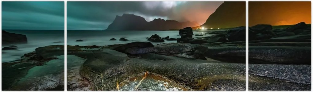 Obraz - Scena nocna (170x50 cm)