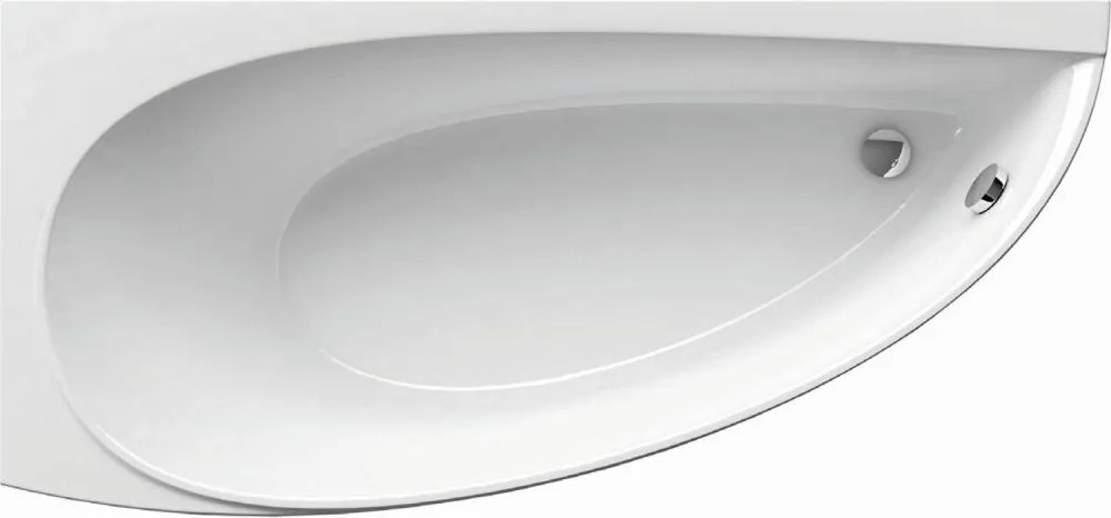Ravak CQ01000000 - Wanna narożna AVOCADO 160x75 cm akrylowa/biała
