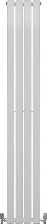 Grzejniki panelowe designerskie, połyskujące, białe, 1800 mm x 280 mm