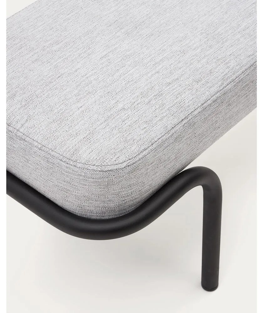 Jasnoszara ławka Compo – Kave Home