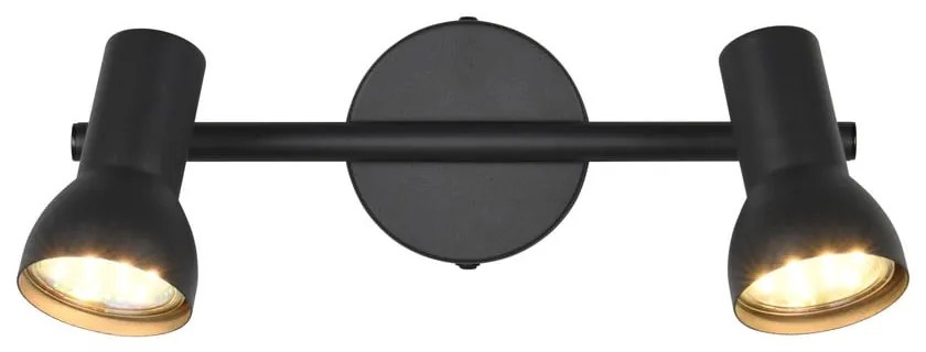 Czarna lampa punktowa ø 8 cm Cantar – Reality