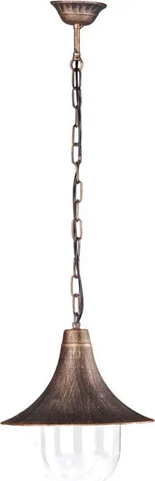 Czarno-złota zewnętrzna lampa wisząca - 3X S317 C5-P41