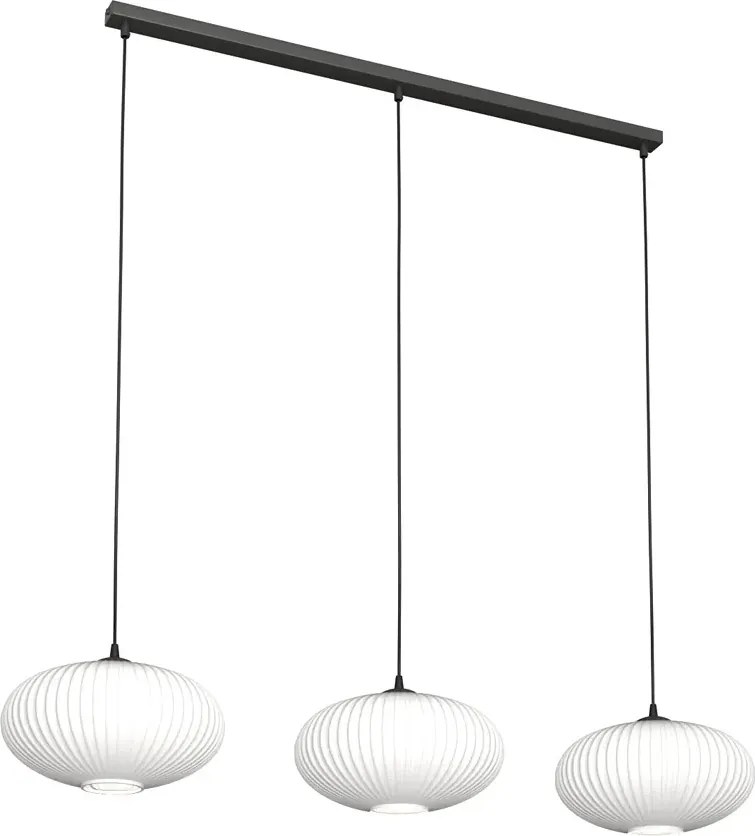 Nowoczesna lampa wisząca z mlecznymi kloszami - 6X D173 T4-B72
