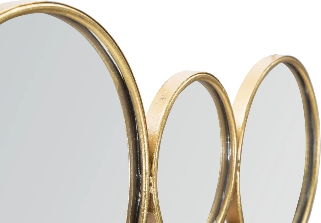 Kompozycja luster w złotej ramie, 100 x 51,5 cm