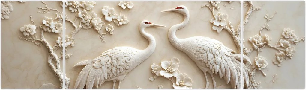 Obraz - Chiński wzór (170x50 cm)