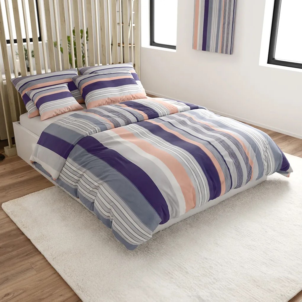 PrzytulneMieszkanie.pl PrzytulneMieszkanie.pl Pościel bawełniana NABON szara