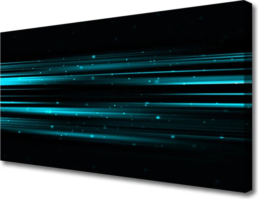 Obraz drukowany na płótnie Fluidyczna Forma Przestrzenna