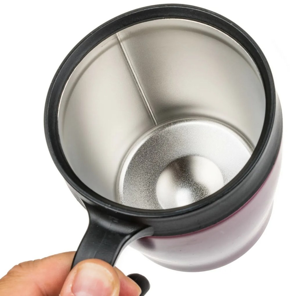 Banquet Kubek termiczny podróżny TAZZA 330 ml,różowy