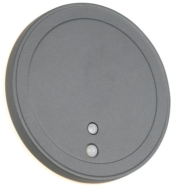 Zewnętrzna lampa ścienna LED ø 14 cm Fortaleza – Trio