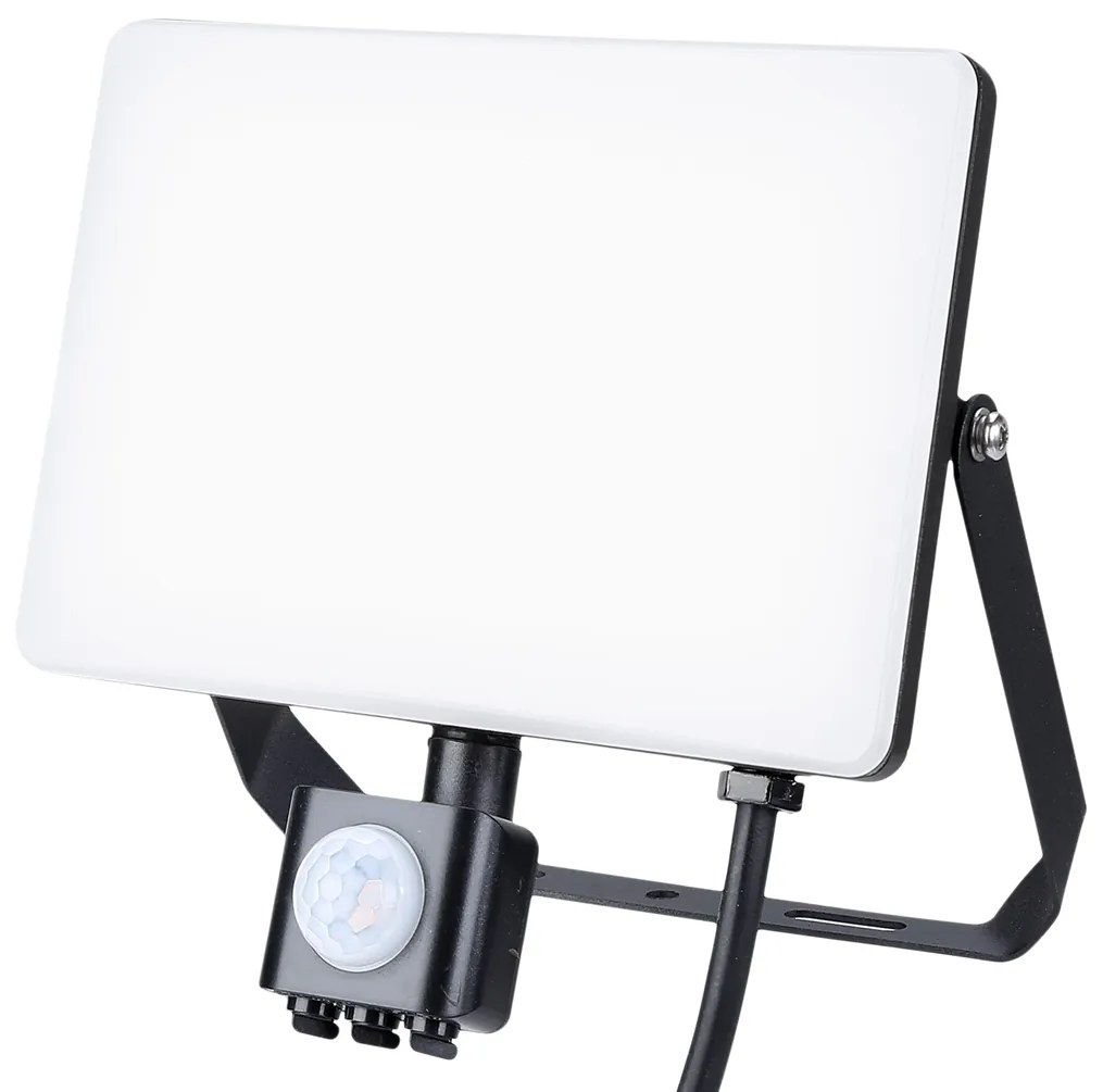 Naświetlacz LED 50W PIR 5000lm 5000K