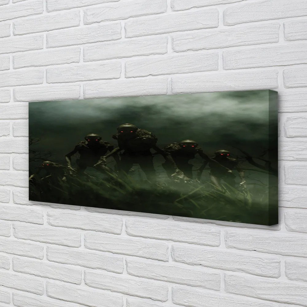 Obraz na płótnie Zombie w Chmurach