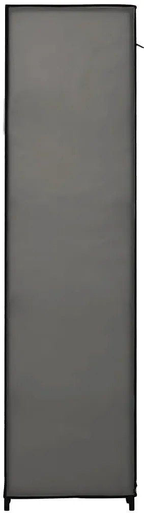 Grafitowa Szafa Tekstylna Na Ubrania T4-L36