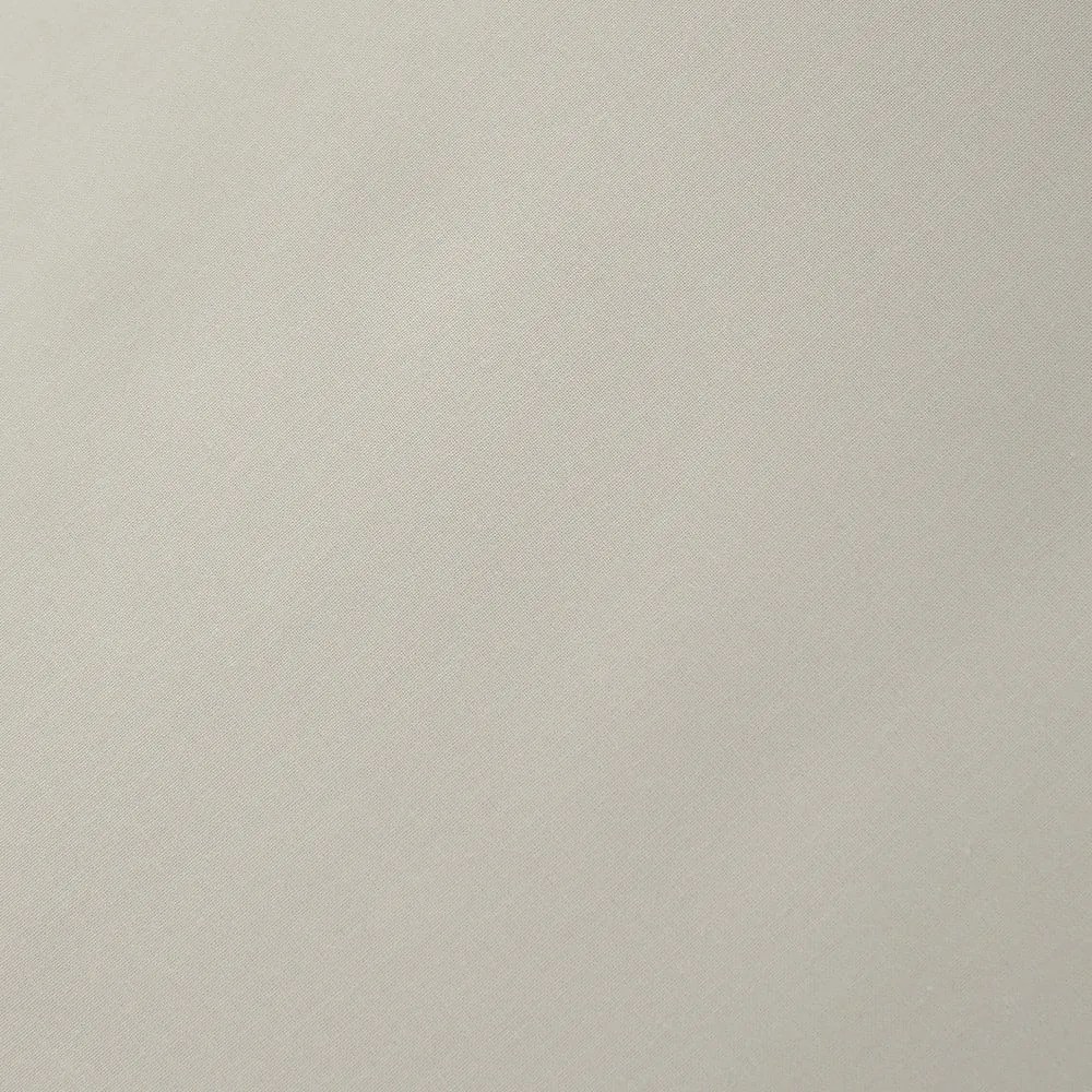 Beżowe prześcieradło z perkalu bawełnianego z gumką 185x200 cm Cotton Percale – Bianca