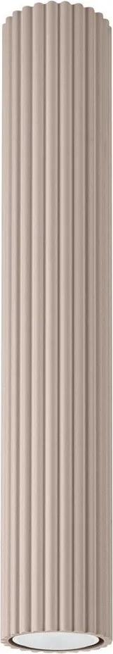 Szarobrązowa metalowa lampa punktowa Gleam – Sollux