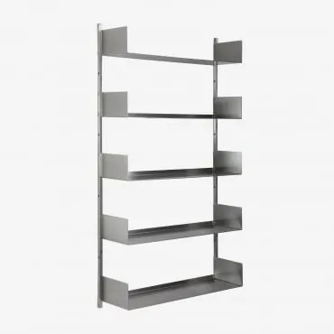 Regał Ścienny ↔︎70 Cm Ze Stali Nierdzewnej Nolvia Acero - Sklum