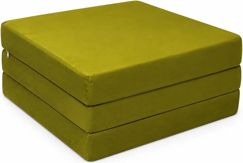 Materac 180/60 + Torba składany turystyczny tkanina Welur : Kolor tkaniny - VELVET - BL75, Rozmiar - 180/60/6, Typ tkaniny - Velvet