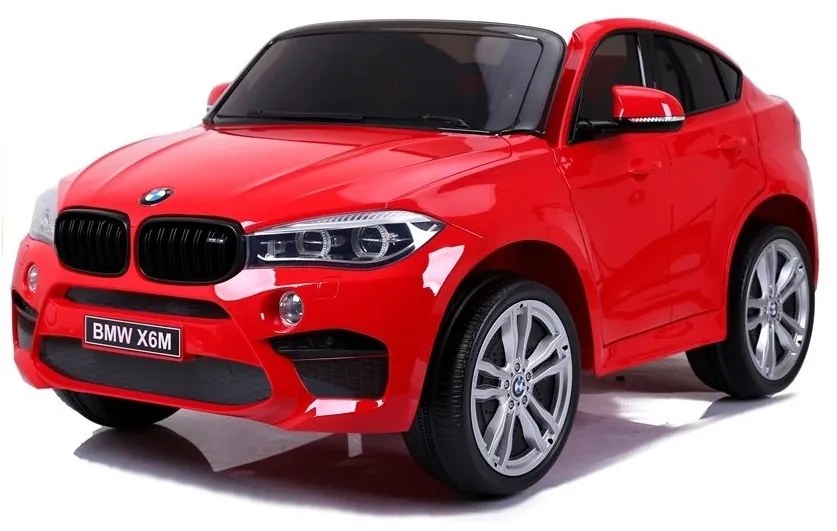 Auto na akumulator nowe bmw x6m czerwone