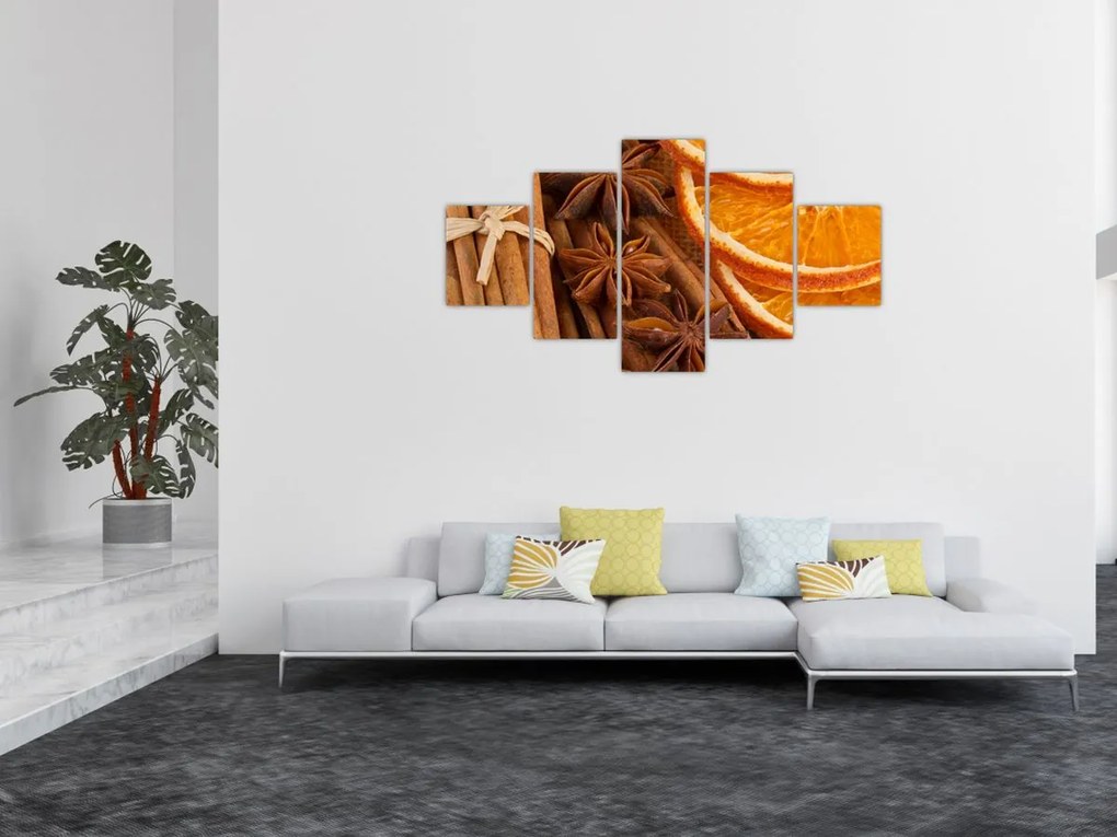 Obraz - Pachnące przyprawy (125x70 cm)
