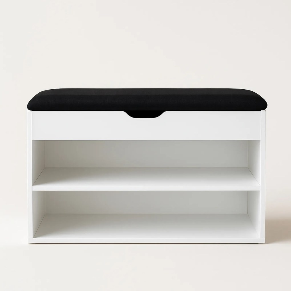 Szafka na buty z siedziskiem LEVA, 60 x 30 x 47 cm