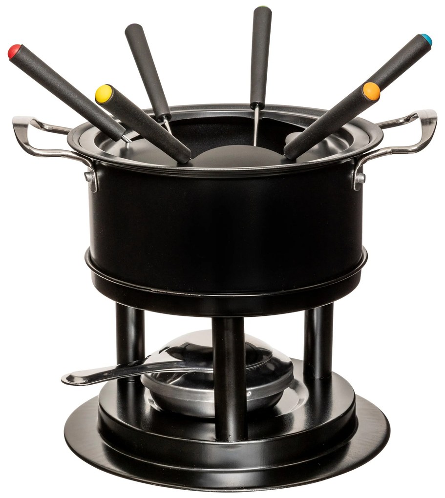 Zestaw do fondue na 6 osób, metalowy