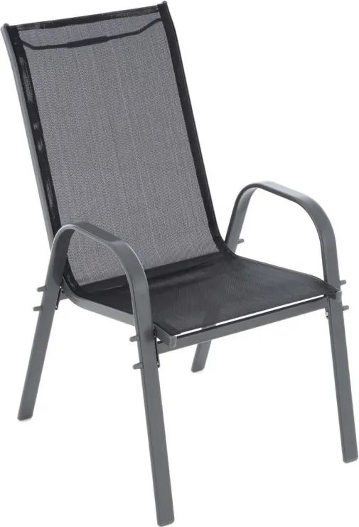 Zestaw 2 krzeseł ogrodowych, do sztaplowania