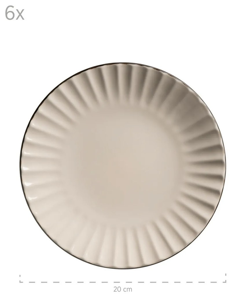 Mäser 18-częściowy serwis obiadowy OSITA WHITE