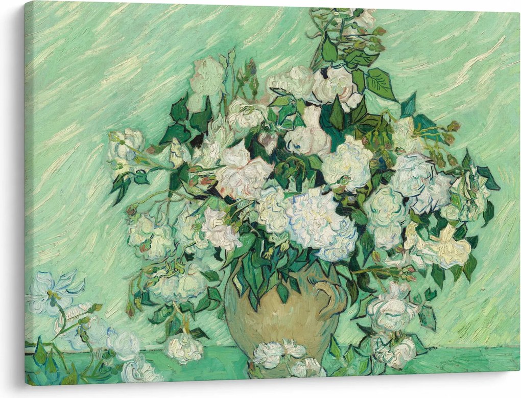 Obraz - Vincent van Gogh, Roses, reprodukcje (70x50 cm)