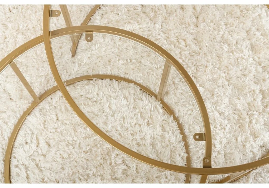 Zestaw stolików konferencyjnych Aurum Gold 80 cm,2 szt.