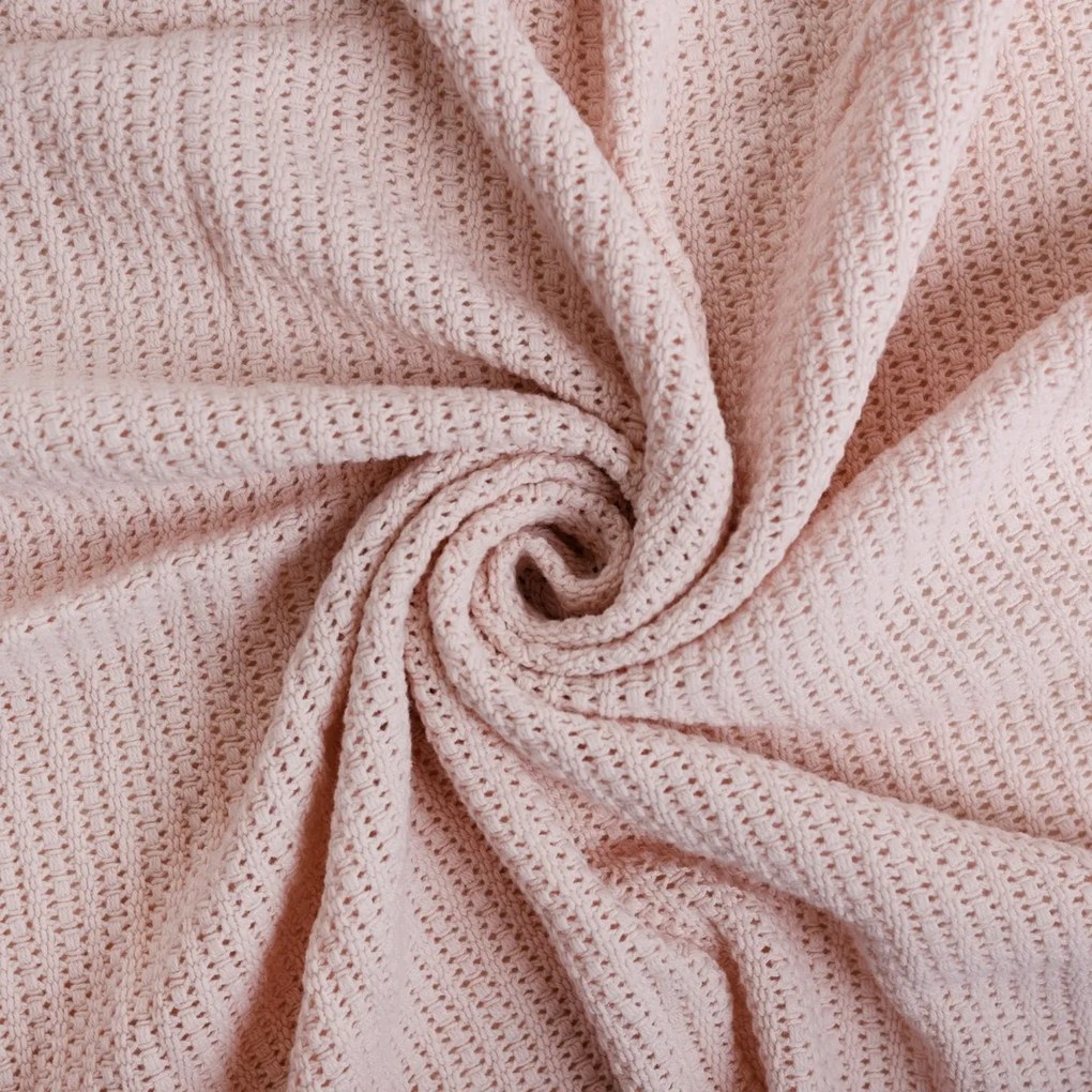 Babymatex Kocyk dziecięcy Lili pudrowy, 75 x 100 cm