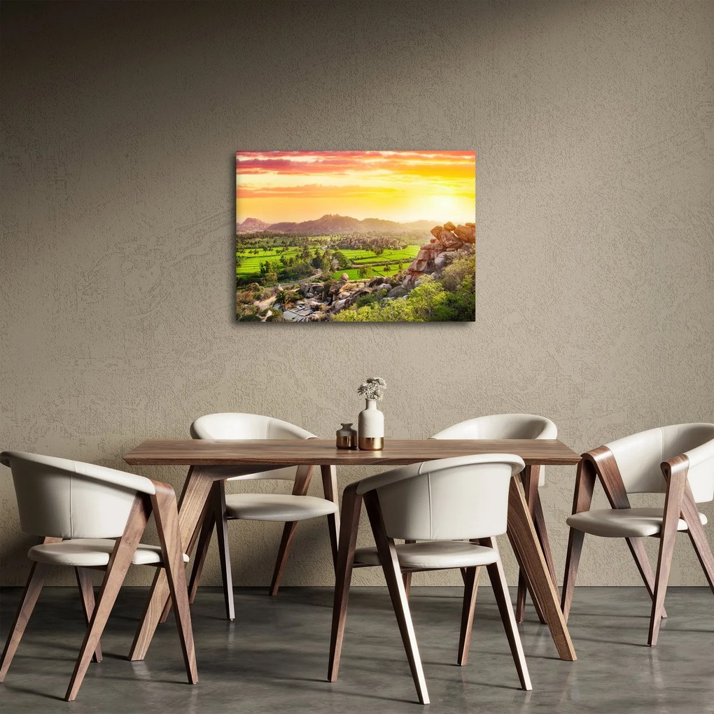 Obraz doliny Hampi w Indiach (70x50 cm)