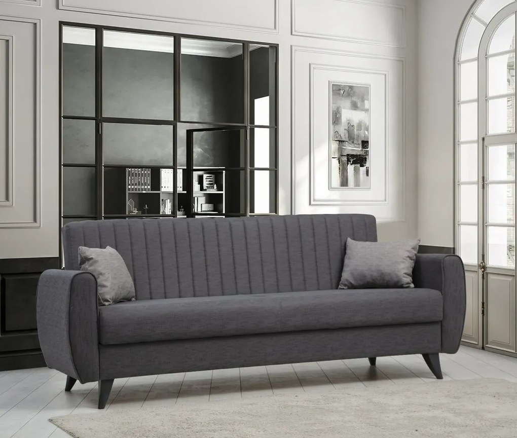 Kanapa rozkładana Alkon 3 Dark Grey