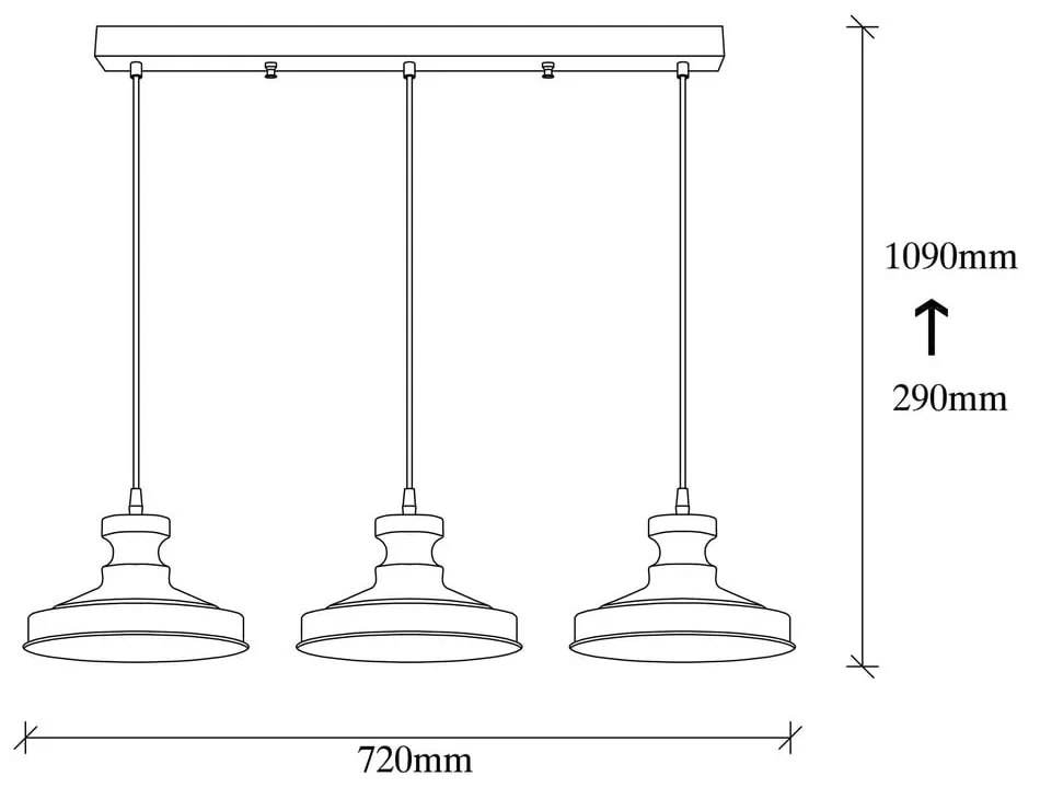 Lampa wisząca w kolorze złota z metalowym kloszem Berceste – Opviq lights