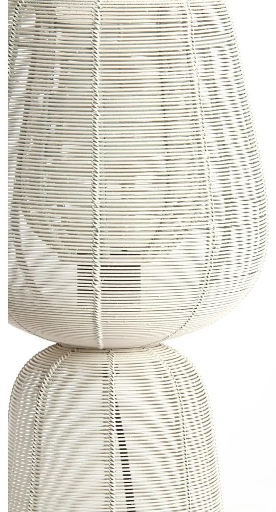Kremowa lampa stołowa (wysokość 42 cm) Aboso – Light &amp; Living