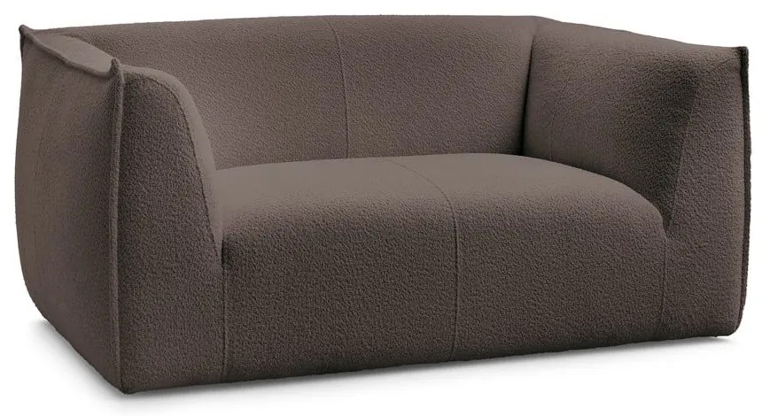 Brązowa sofa z materiału bouclé 170 cm Giorgia – Bobochic Paris