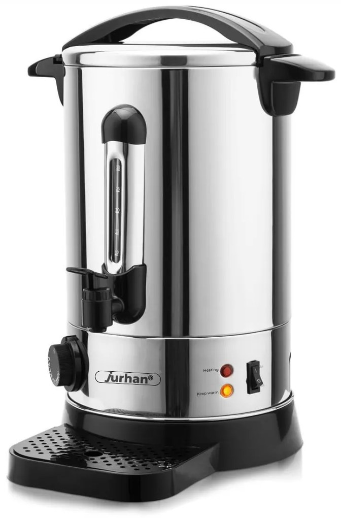 Podgrzewacz do wina/herbaty COZY, 6,8l, srebrna Jurhan