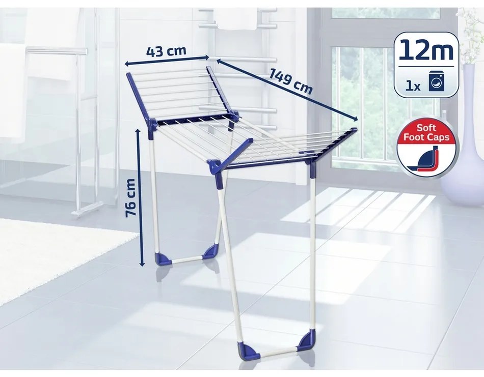 Leifheit Pegasus 120 Solid Compact suszarka do ubrań 81720