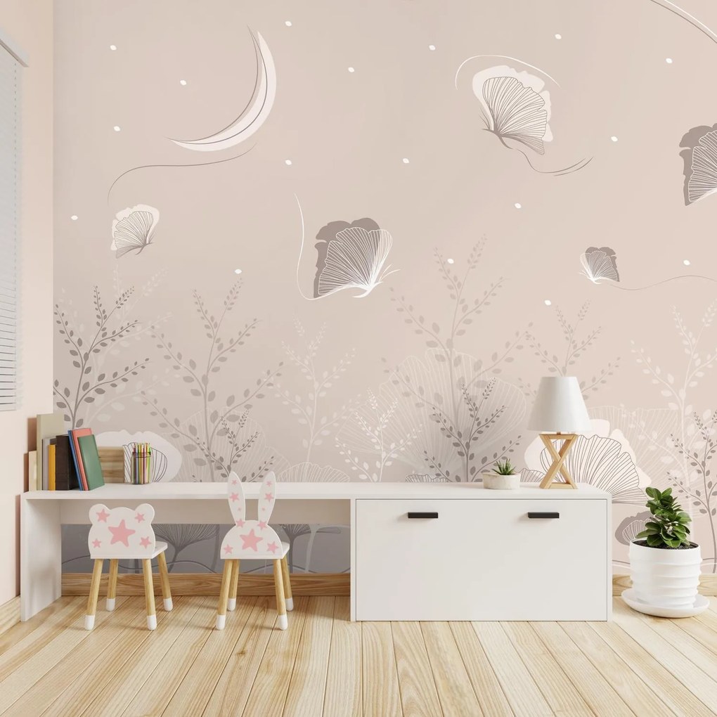 Fototapeta - Butterfly Meadow (196x136 cm)
