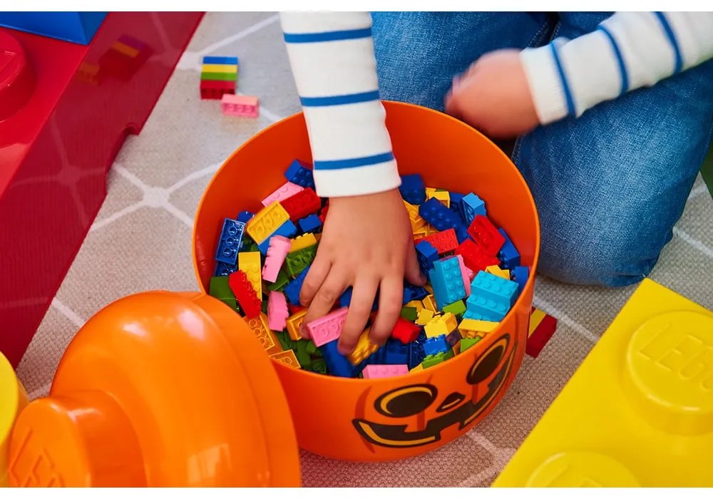 Pojemnik w kształcie ludzika LEGO® Szkielet, Ø 16,3 cm