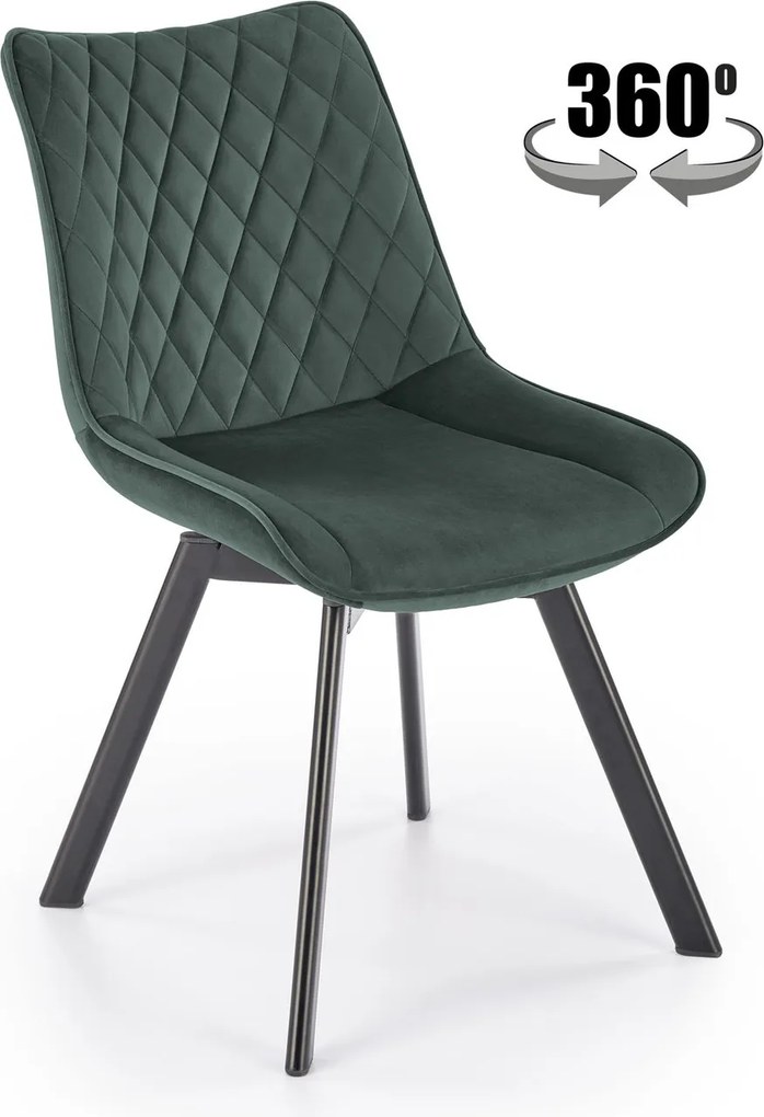 Krzesło do jadalni K520 z obrotowym siedziskiem