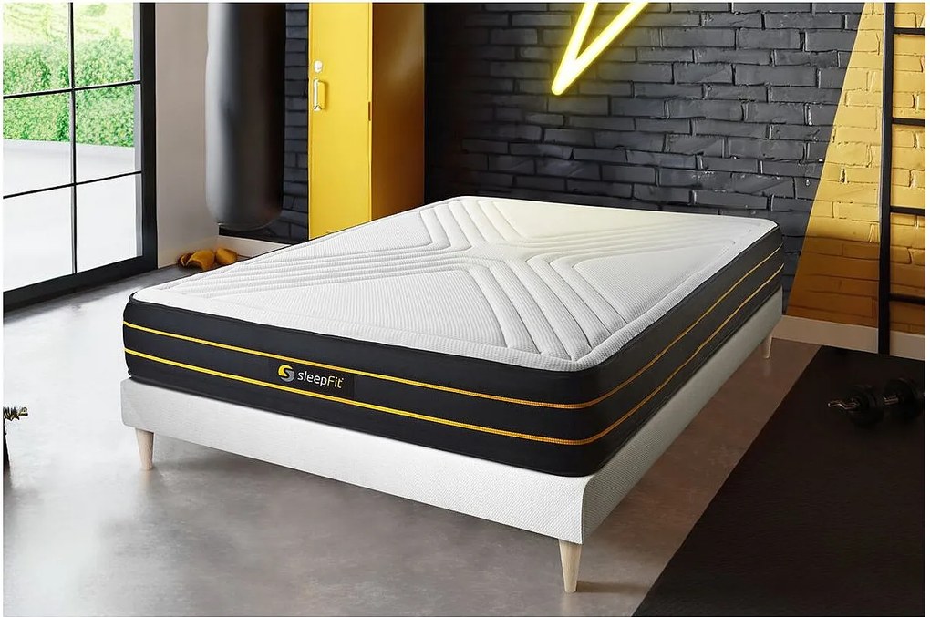 Materac ULTRA 140x200cm + zestaw podstawa lózka