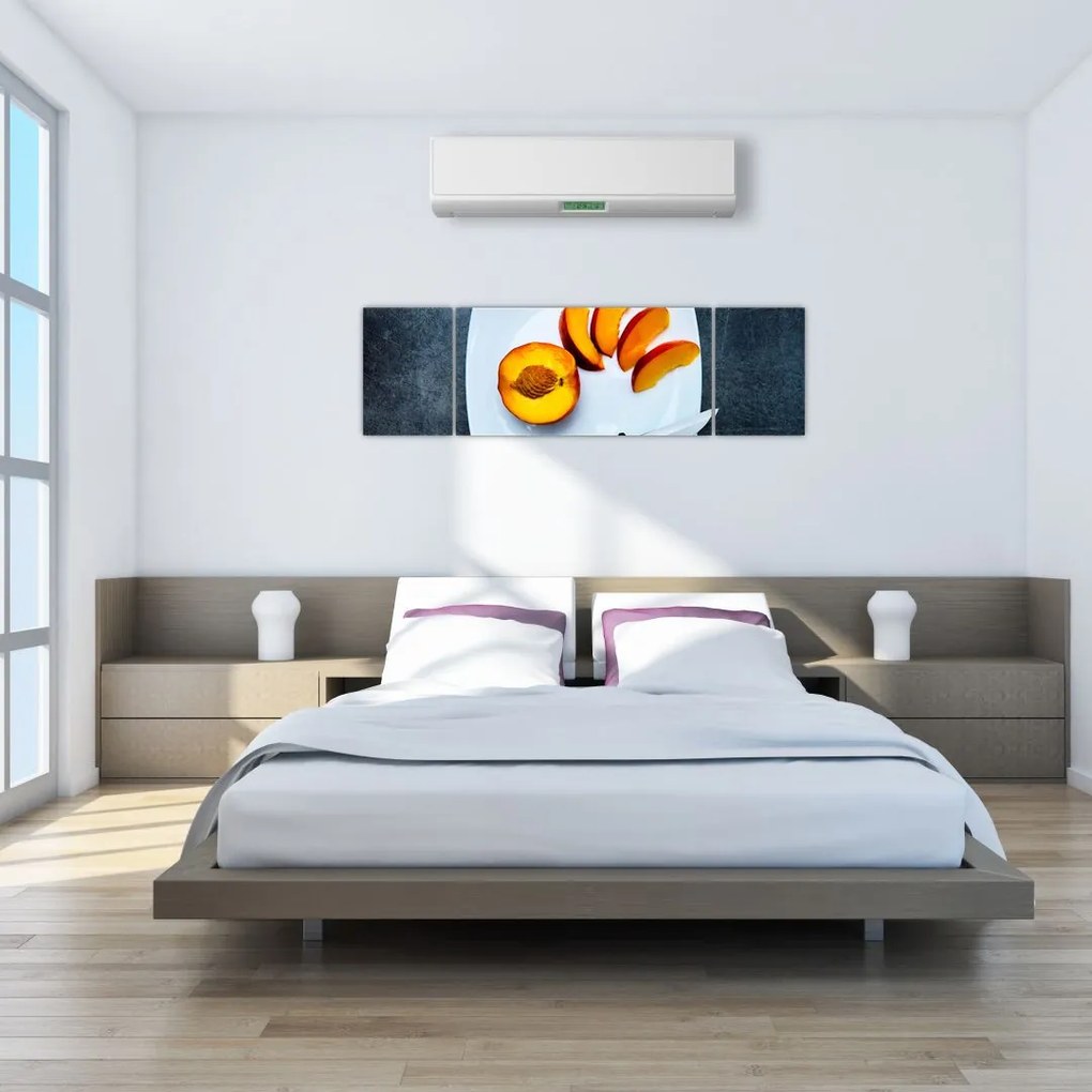 Obraz brzoskwini (170x50 cm)