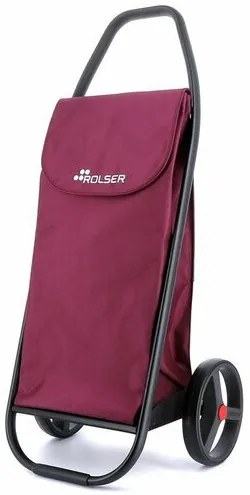 Rolser Torba na kółkach Com MF 8 Black Tube,bordowa