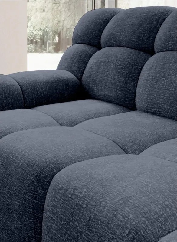 Sofa COCOON Big Sofa z elektryczną regulacją siedziska w tkaninie DressME 05 WERSAL
