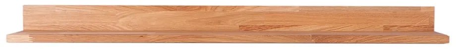 Półka na zdjęcia z litego drewna dębowego 100 cm Kalle – Interia Home &amp; Living
