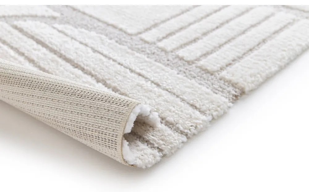 Kremowy dywan 80x150 cm Snowy – Universal