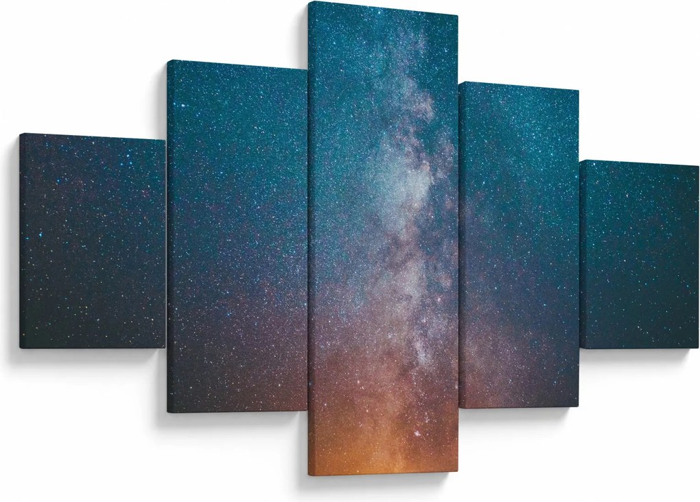 Obraz - Droga Mleczna (125x70 cm)