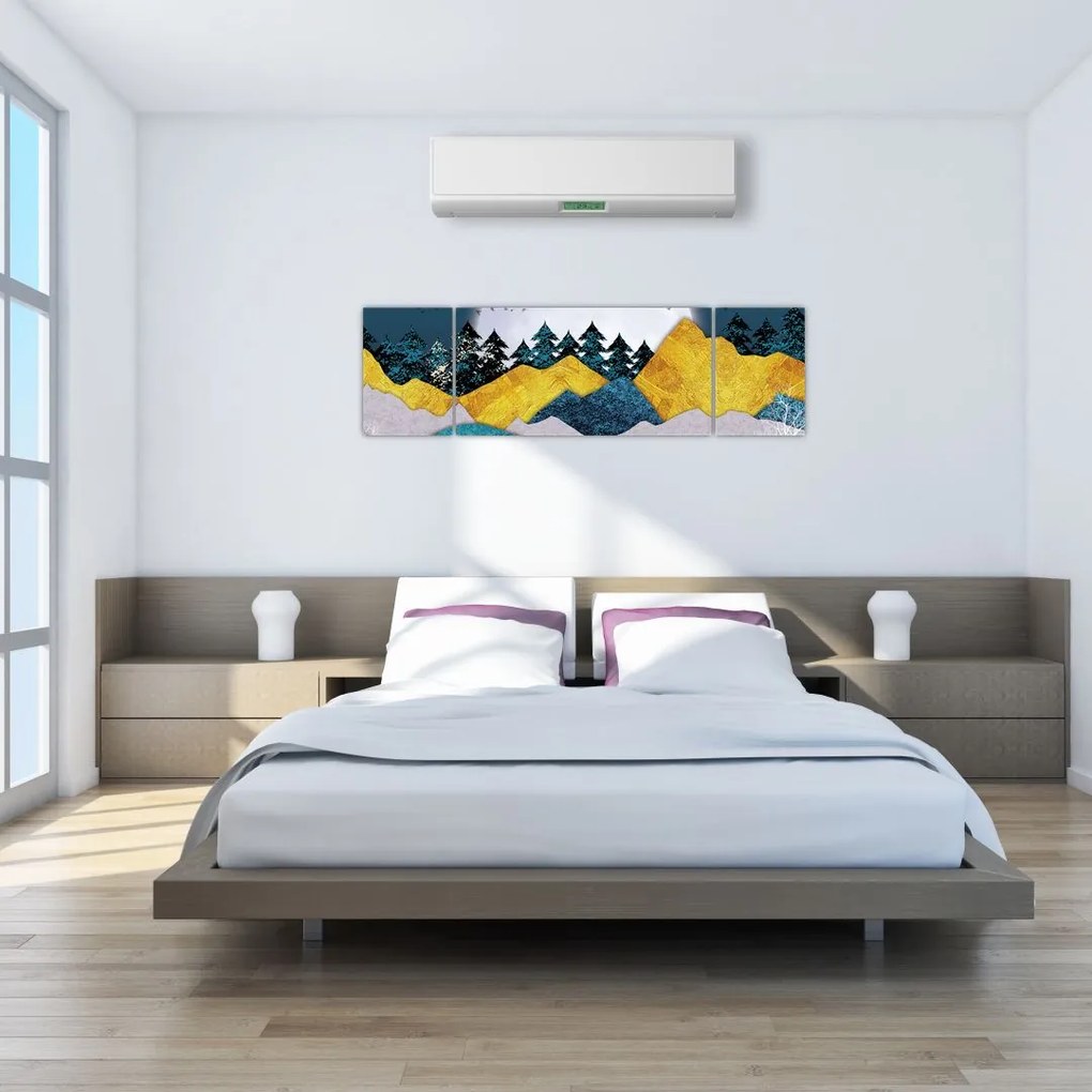 Obraz - Krajobraz polarny (170x50 cm)