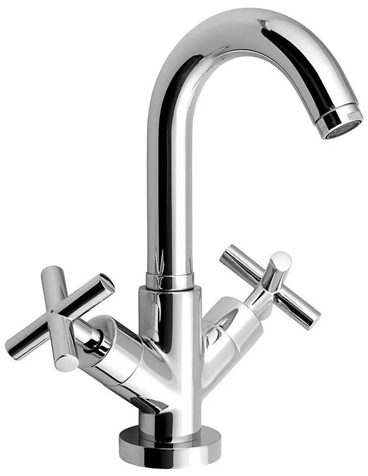 Sapho - bateria umywalkowa AXIA chrom błyszczący