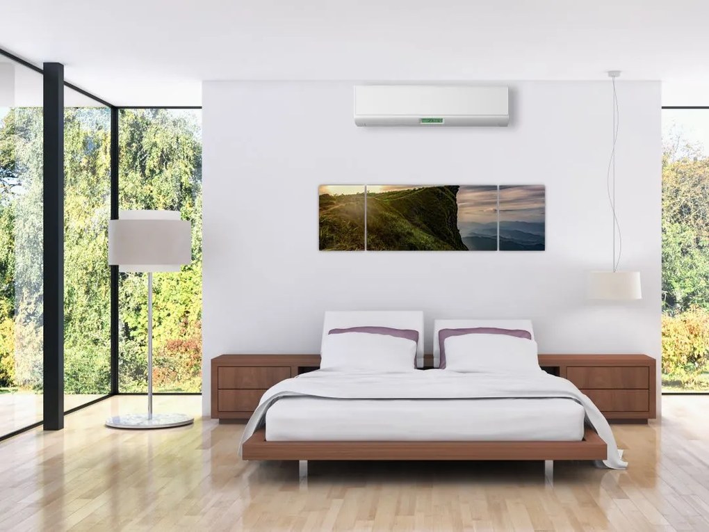 Obraz kobiet na klifie (170x50 cm)